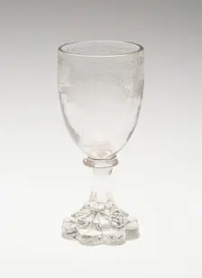 Wine Glass, England, 1800/50. Creator: Unknown