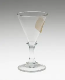 Wine Glass, England, 18th century. Creator: Unknown