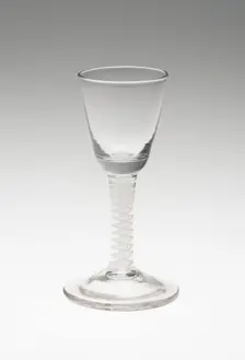 Wine Glass, England, 18th century. Creator: Unknown