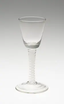 Wine Glass, England, 18th century. Creator: Unknown