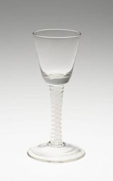 Wine Glass, England, 18th century. Creator: Unknown