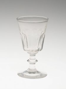 Wine Glass, England, 19th century. Creator: Unknown
