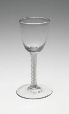 Wine Glass, England, Mid 18th century. Creator: Unknown