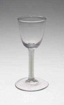 Wine Glass, England, Mid 18th century. Creator: Unknown