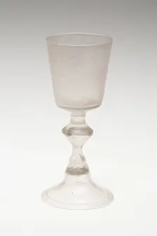 Wine Glass, England, c. 1666/99. Creator: Unknown