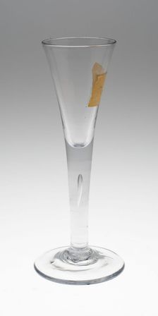 Wine Glass, England, c. 1740/80. Creator: Unknown