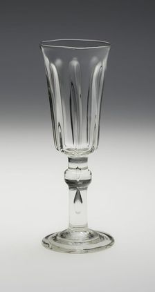 Wine Glass, England, c. 1740. Creator: Unknown