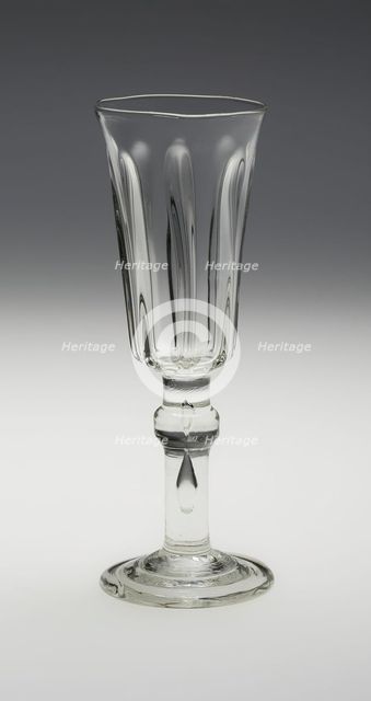 Wine Glass, England, c. 1740. Creator: Unknown.