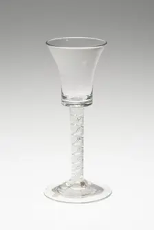 Wine Glass, England, c. 1745/50. Creator: Unknown