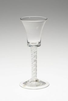 Wine Glass, England, c. 1745/50. Creator: Unknown