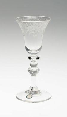 Wine Glass, England, c. 1745. Creator: Unknown