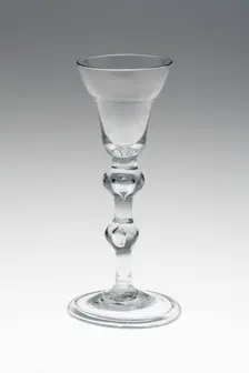 Wine Glass, England, c. 1750. Creator: Unknown