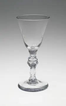 Wine Glass, England, c. 1760/80. Creator: Unknown