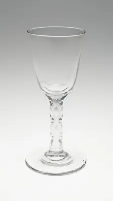 Wine Glass, England, c. 1760/80. Creator: Unknown