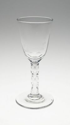 Wine Glass, England, c. 1760/80. Creator: Unknown