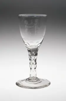 Wine Glass, England, c. 1760/80. Creator: Unknown
