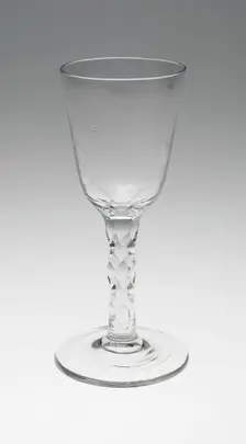 Wine Glass, England, c. 1760/80. Creator: Unknown