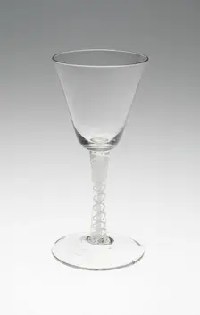 Wine Glass, England, c. 1760/80. Creator: Unknown