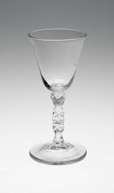Wine Glass, England, c. 1760/80. Creator: Unknown