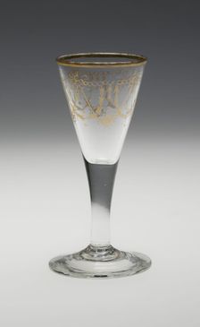 Wine Glass, England, c. 1765. Creator: Unknown