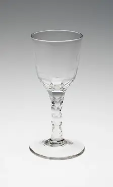 Wine Glass, England, c. 1775/98. Creator: Unknown