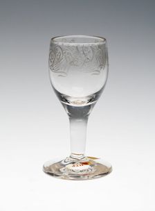 Wine Glass, England, c. 1780. Creator: Unknown
