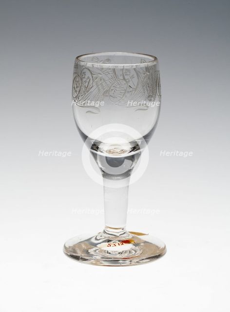 Wine Glass, England, c. 1780. Creator: Unknown.
