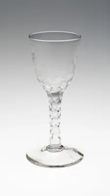 Wine Glass, England, c. 1795. Creator: Unknown