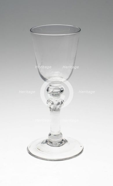 Wine Glass, England, c. 1795. Creator: Unknown.