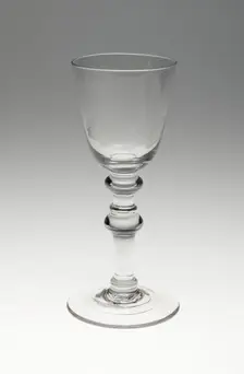 Wine Glass, England, c. 1795. Creator: Unknown