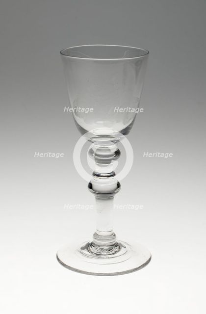 Wine Glass, England, c. 1795. Creator: Unknown.