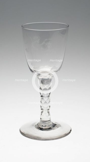 Wine Glass, England, c. 1795. Creator: Unknown.