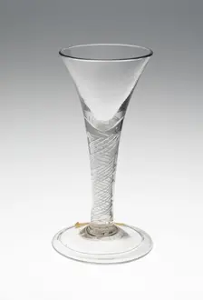 Wine Glass, England, c. 1730/50. Creator: Unknown