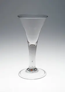 Wine Glass, England, c. 1730/50. Creator: Unknown