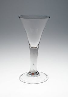 Wine Glass, England, c. 1730/50. Creator: Unknown
