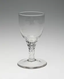 Wine Glass, England, January 26, 1795. Creator: Unknown