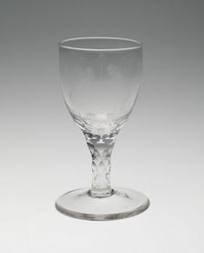 Wine Glass, England, January 26, 1795. Creator: Unknown