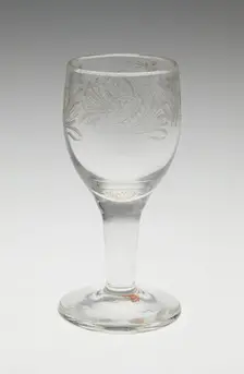 Wine Glass, England, Late 18th century. Creator: Unknown