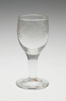 Wine Glass, England, Late 18th century. Creator: Unknown