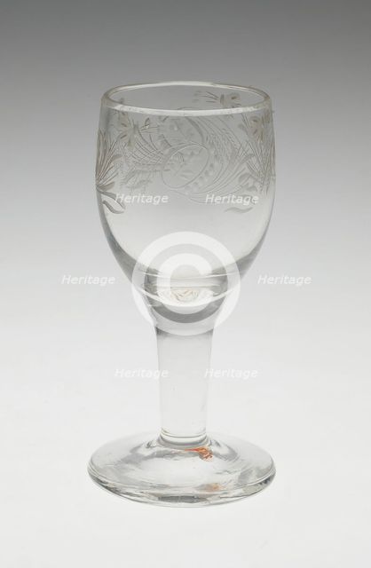 Wine Glass, England, Late 18th century. Creator: Unknown.