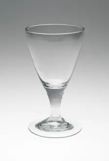 Wine Glass, England, Late 18th century. Creator: Unknown