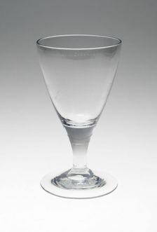 Wine Glass, England, Late 18th century. Creator: Unknown