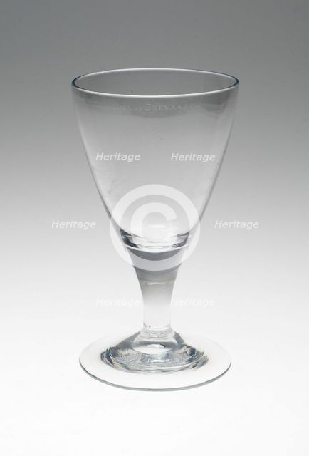 Wine Glass, England, Late 18th century. Creator: Unknown.