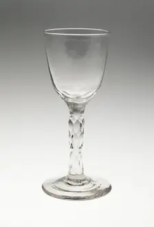 Wine Glass, England, Late 18th century. Creator: Unknown