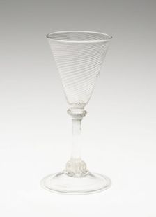 Wine Glass, Europe, 1700/50. Creator: Unknown