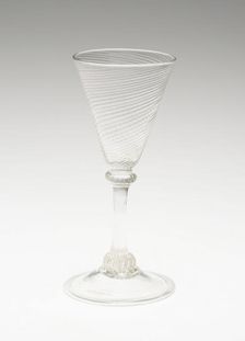 Wine Glass, Europe, 1700/50. Creator: Unknown