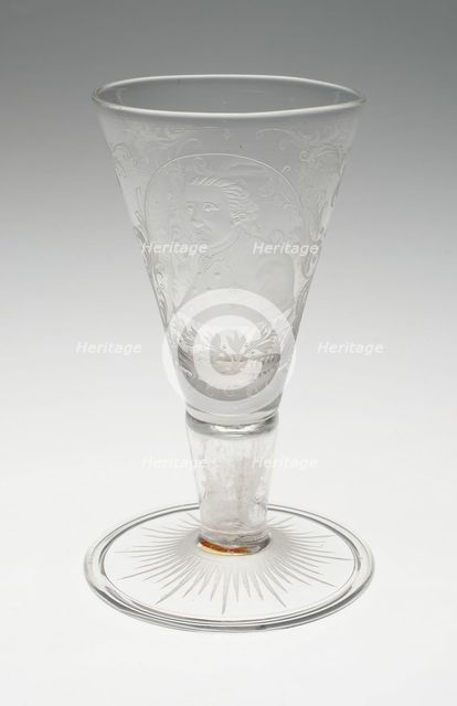 Wine Glass, Germany, Mid 18th century. Creator: Unknown.