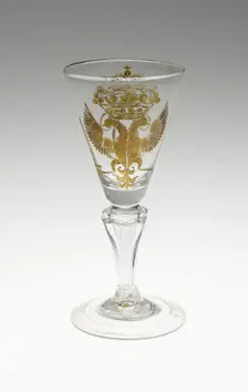 Wine Glass, Germany, c. 1730. Creator: Unknown