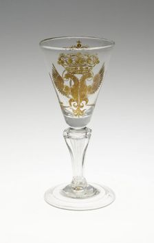 Wine Glass, Germany, c. 1730. Creator: Unknown