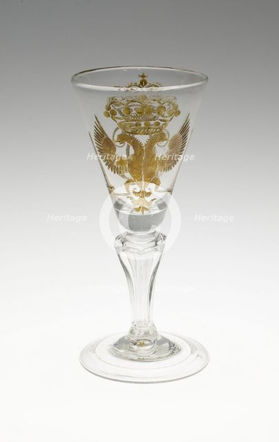 Wine Glass, Germany, c. 1730. Creator: Unknown.